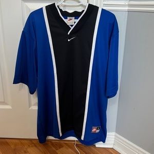 Vintage Nike Warmup Shirt Large